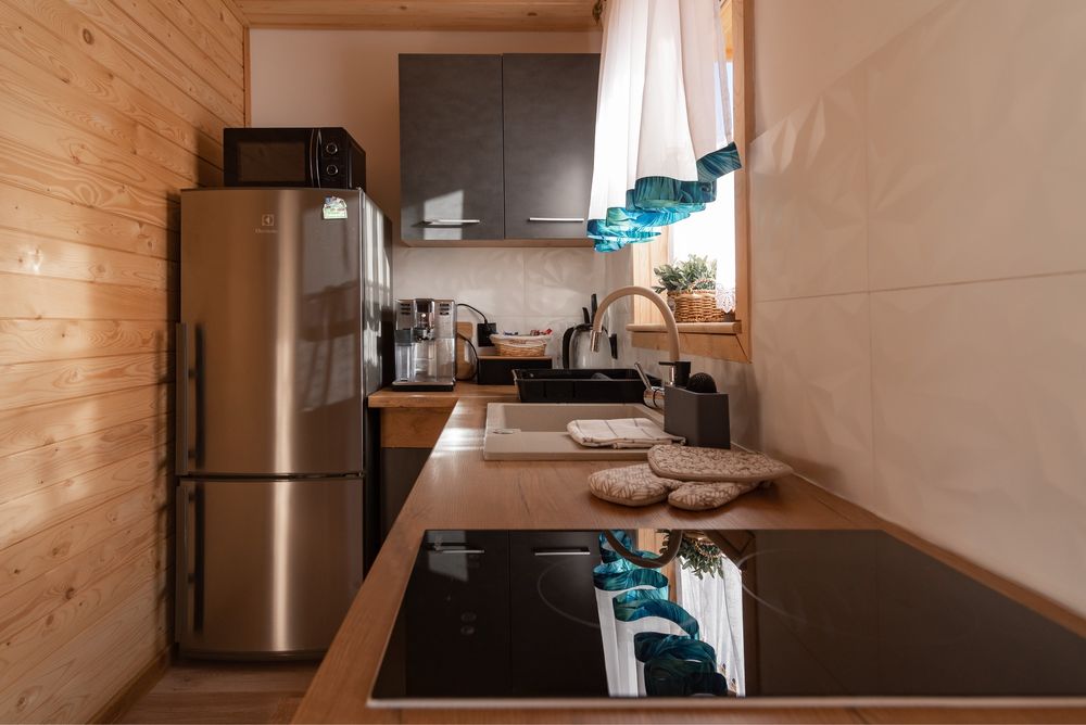 Domek w gorach z jacuzzi -widok na Tatry