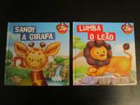 Livros criança da coleção Animais do Zoo praticamente novos (3€ cada)