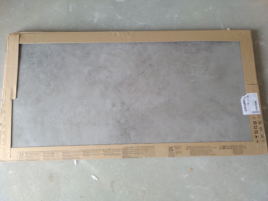 Gres quenos grey lappato rectified 60x120 opoczno