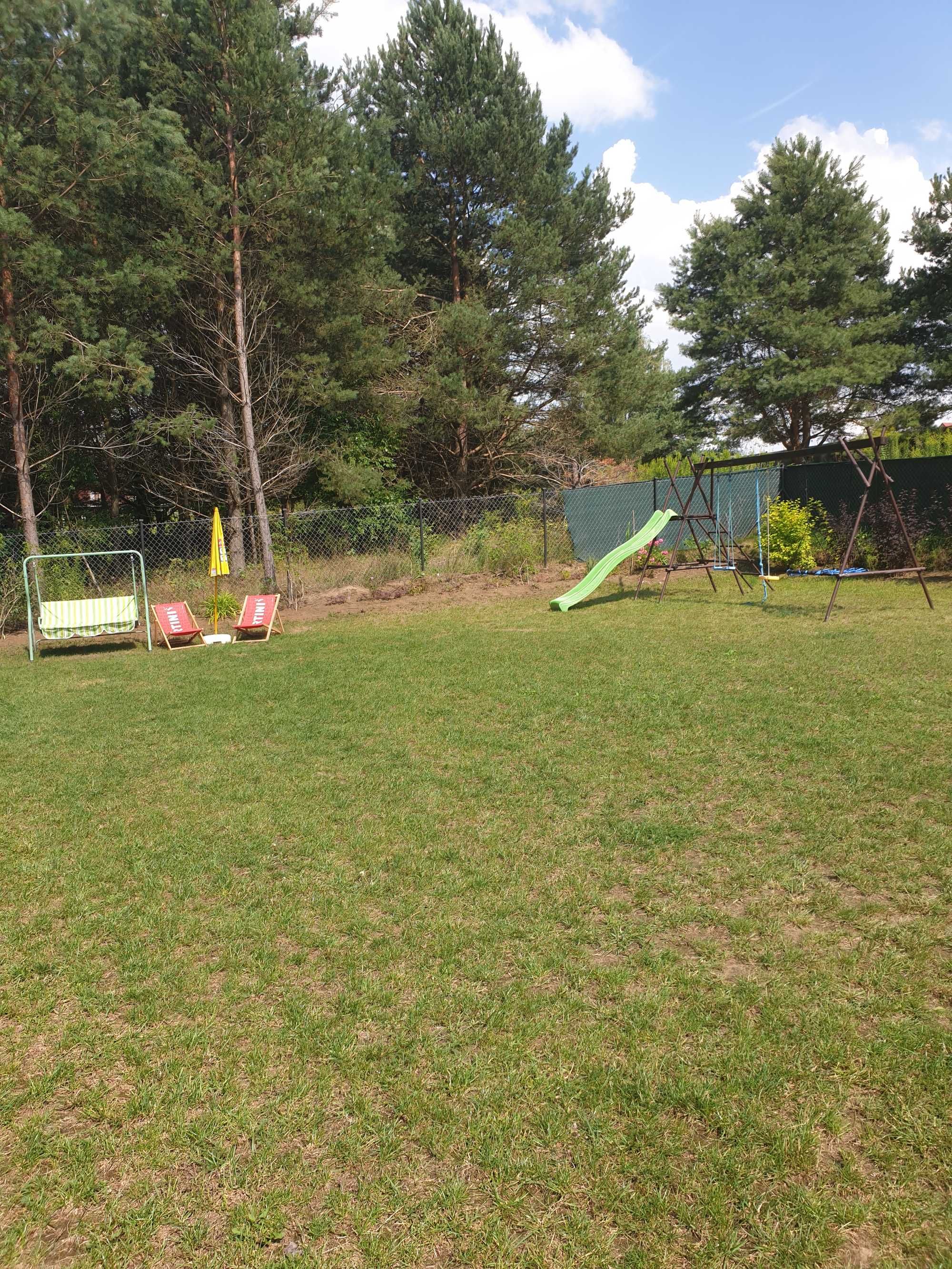Domek 5-osobowy z łódką na mazurach nad jeziorem Ostróda, Zwierzewo.