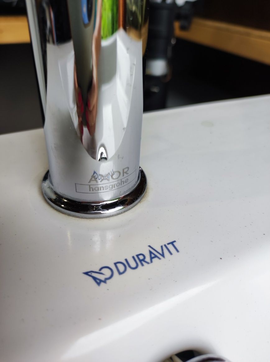 Sprzedam umywalke Duravit plus bateria Axor hansgrohe