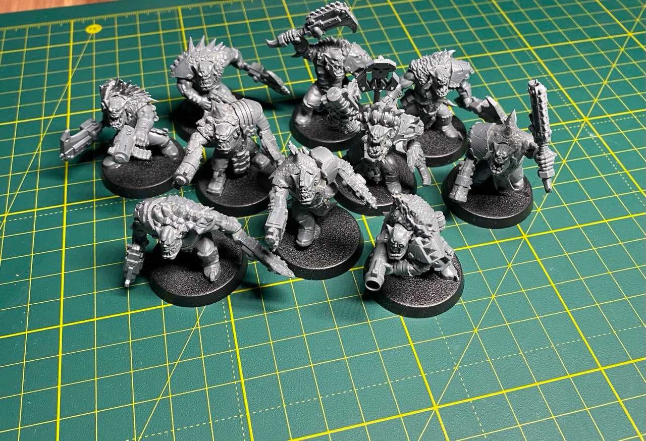Warhammer 40000 Beast snagga orks