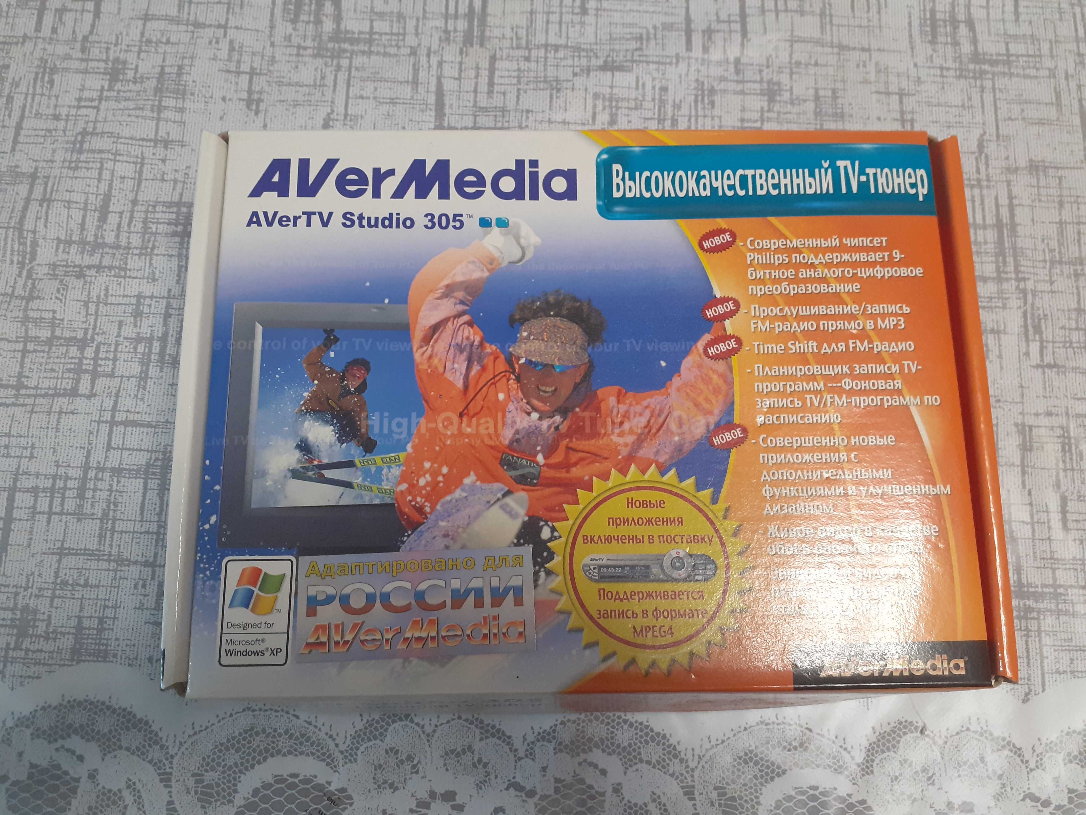 Компютерний ТВ тюнер AverTV Stidio 305