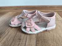 Sandałki różowe r24 dla dziewczynki