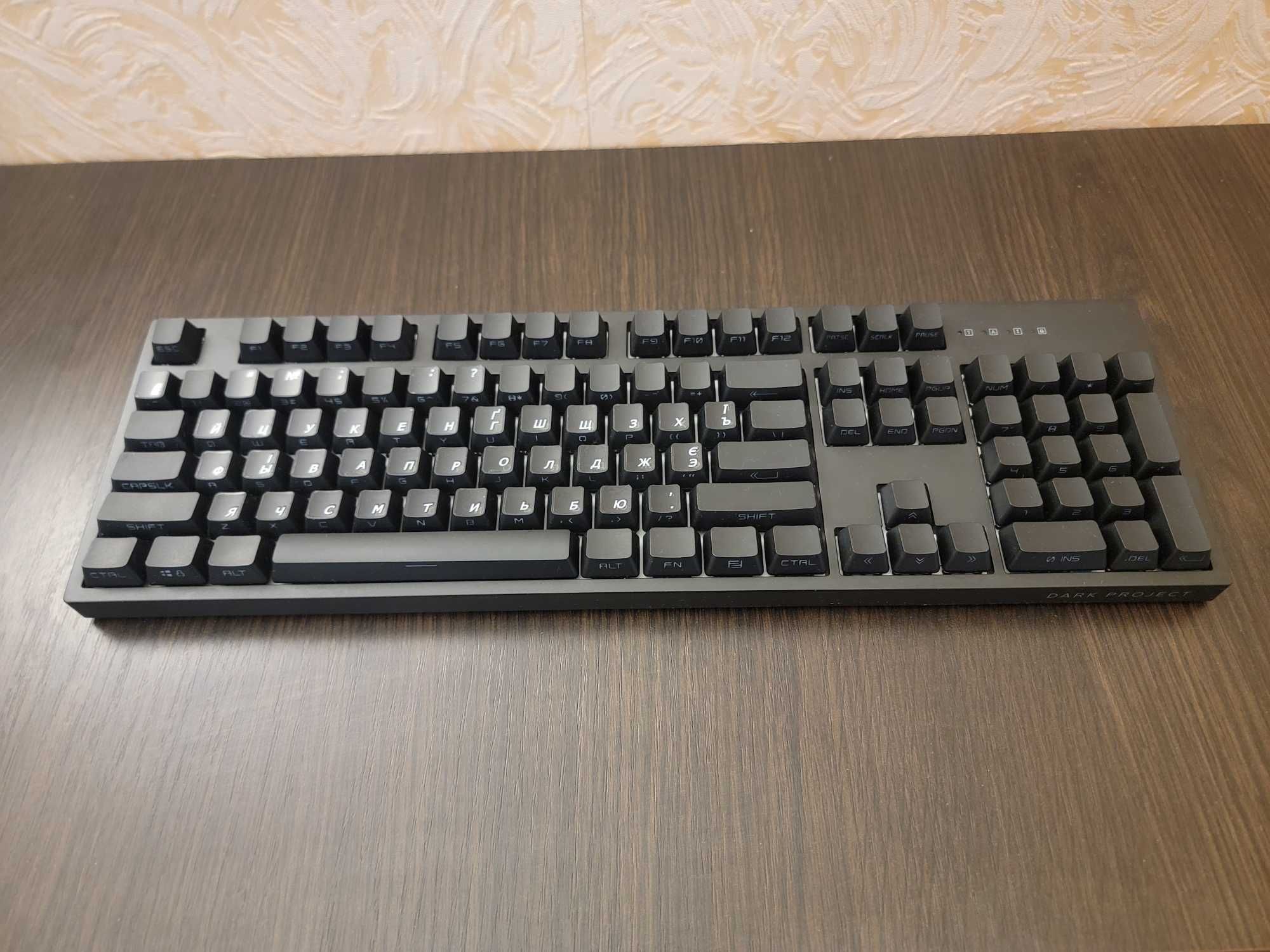 Клавіатура Dark Project Pro KD104A ABS Gateron Red 2.0 USB стан 99%