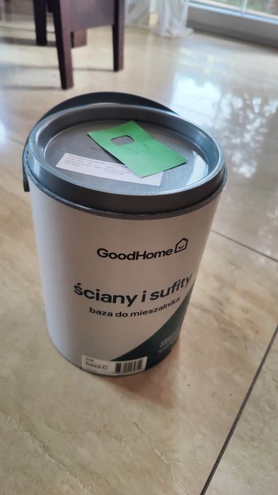 Farba zielona do ścian i sufitów 5L