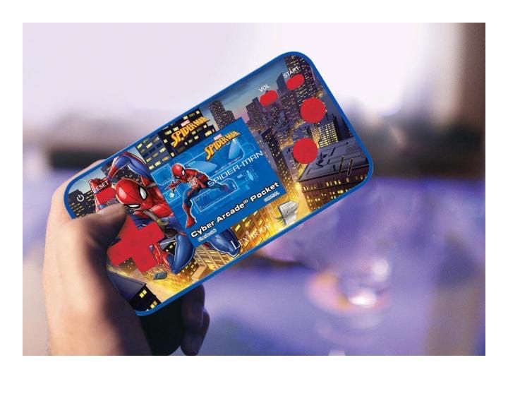 Zabawka konsola przenośna LEXIBOOK Spider Man Cyber Arcade Pocket