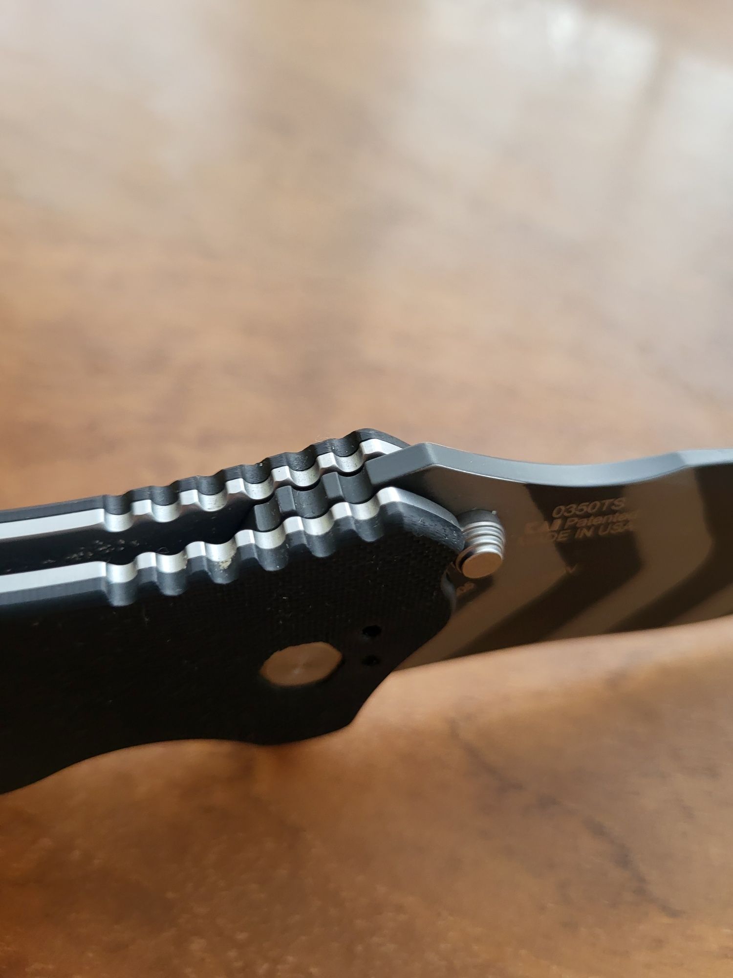 Складний ніж  ZT 0350TS Tiger Stripe сталь S30V рукоять G10