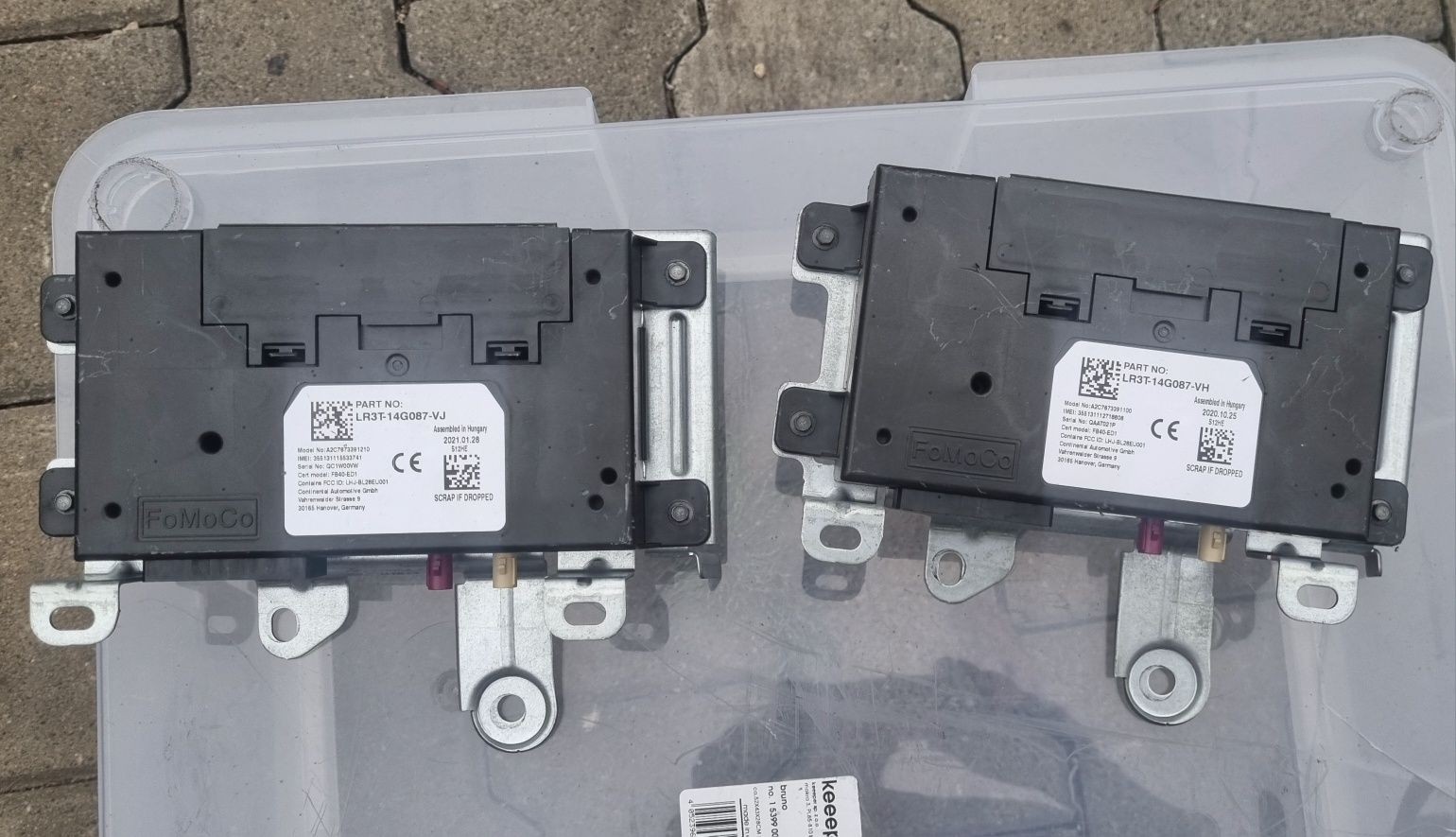 Ford fiesta mk8 moduł interfejsu Bluetooth