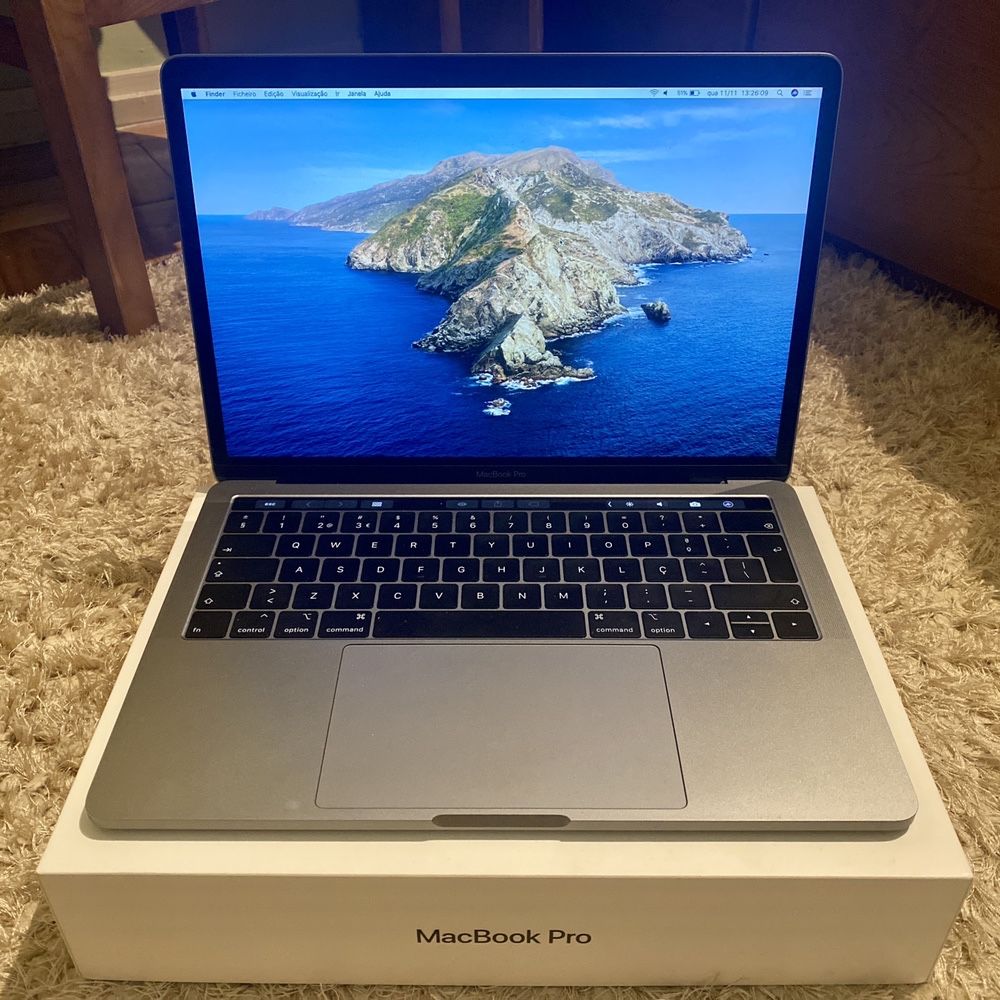 MacBook Pro (13 polegadas, 2018, quatro portas Thunderbolt 3)