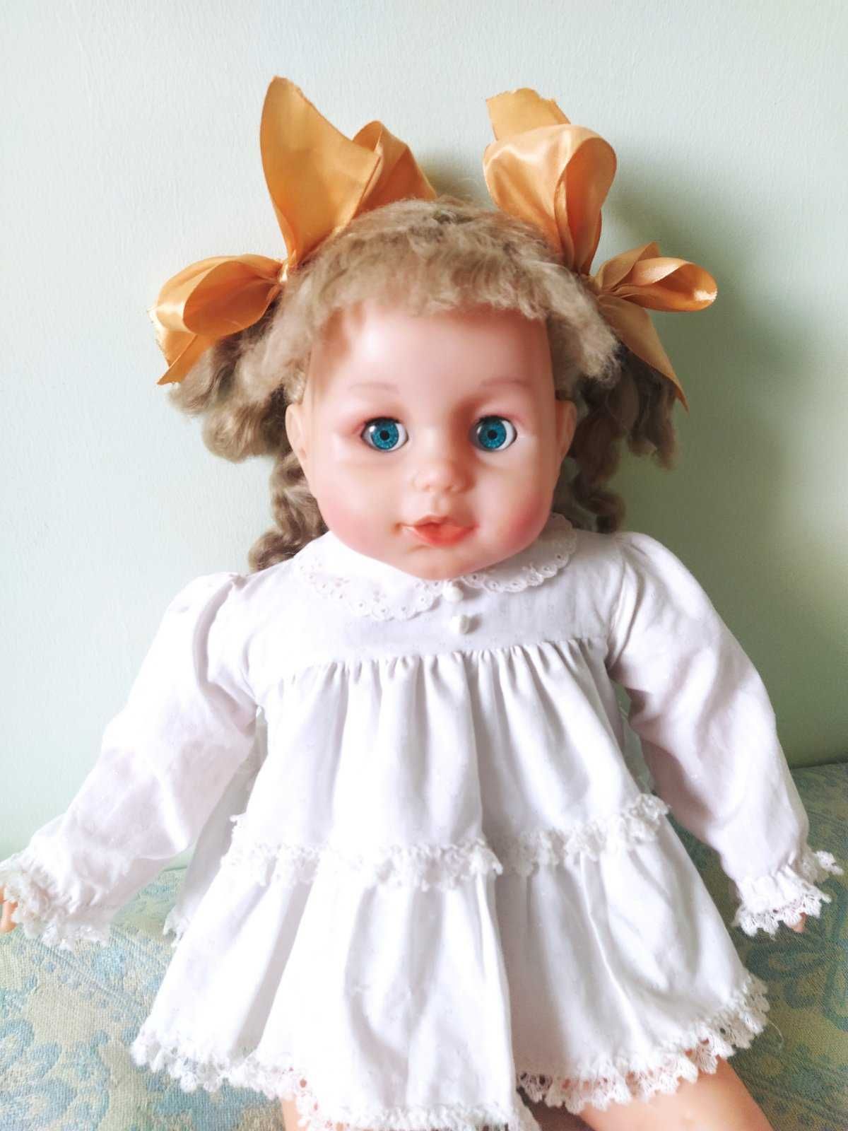 редкая лялька большая кукла 63 см пупс реборн