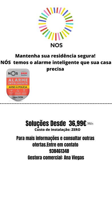 Pacotes "NOS"/Sistema de Monitorização Inteligente "Nos"/"Securitas"