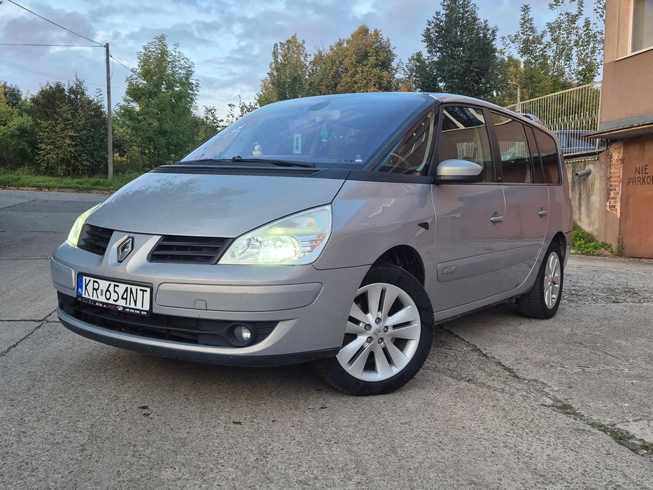 Renault Grand Espace Zadbany, po serwisie, Bardzo Dobry Stan, 7 miejsc , 18 nastki kola