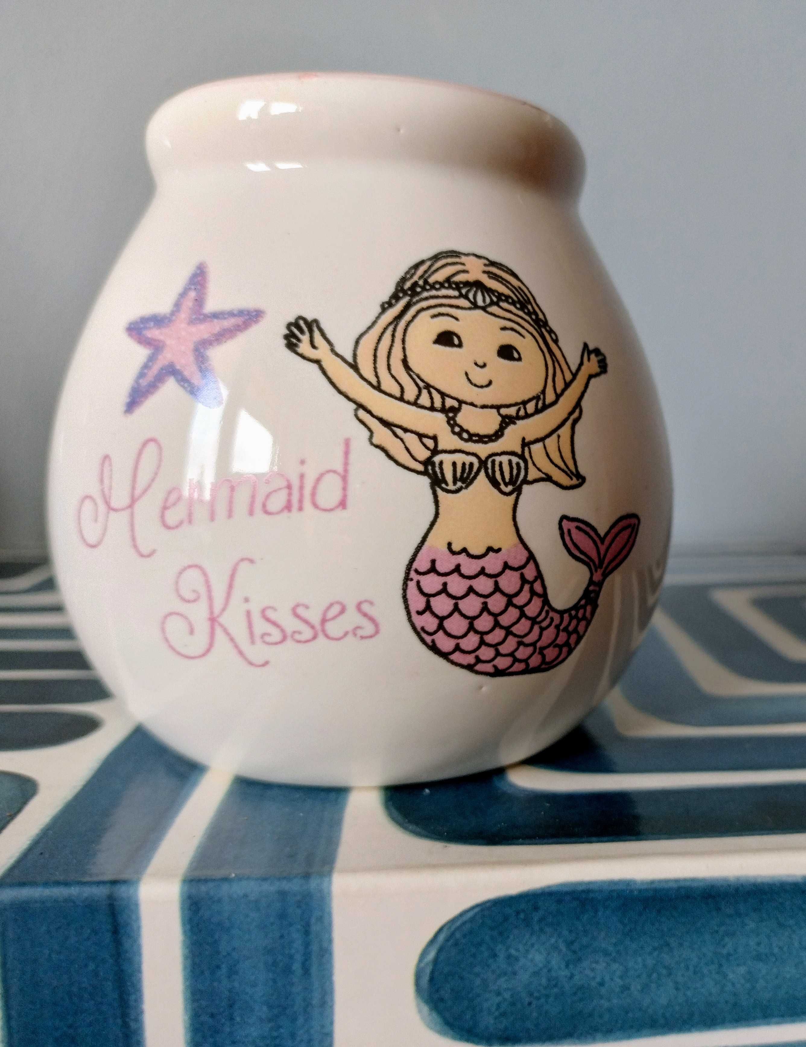 Mermaid Kisses Little Wishes Money Pots skarbonka dla dzieci syrenka