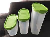 3 Caixas Despensa Tupperware