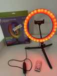 Lampa pierścieniowa Tracer RGB Ring 26cm ze statywem