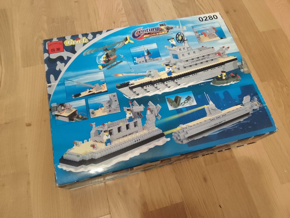 Детский конструктор Enlighten Brick 0280 Naval Ship.