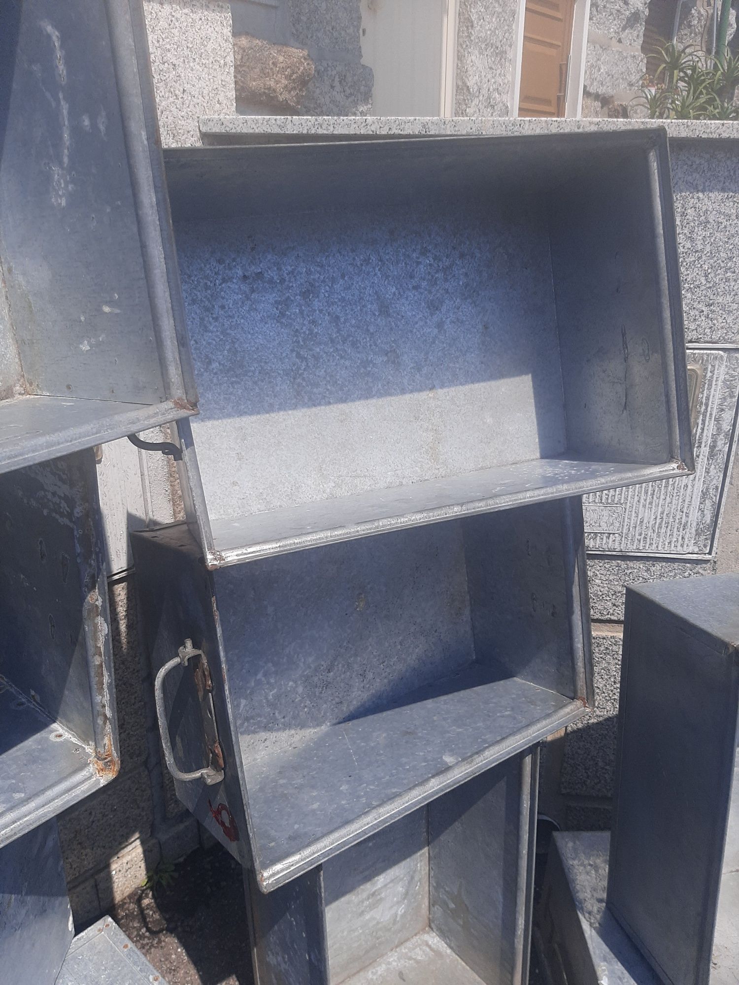 Lote de 20 Caixas em Metal  Vintage