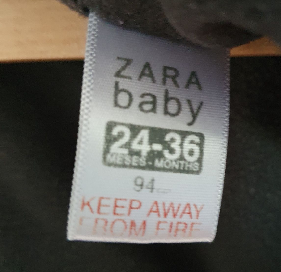 Zara Baby- jesienno-zimowa kurtka dla chłopca r.92cm