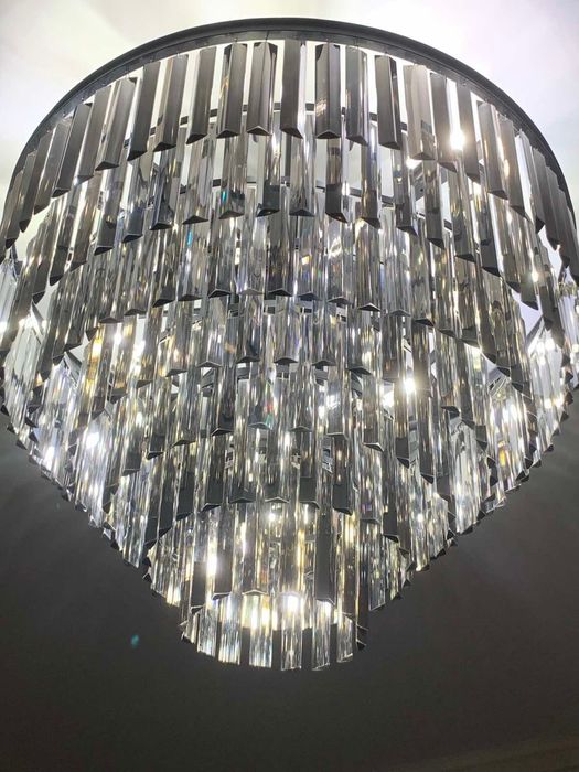 Розкішна велика кришталева люстра. 7 ярусів.