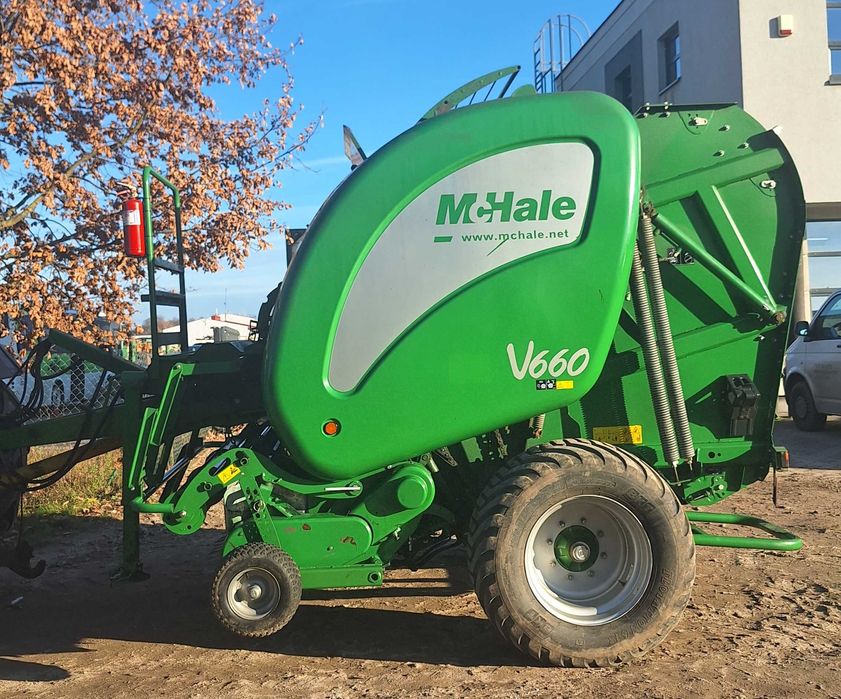 Prasa McHale V660, Welger, Krone, Lely, Claas