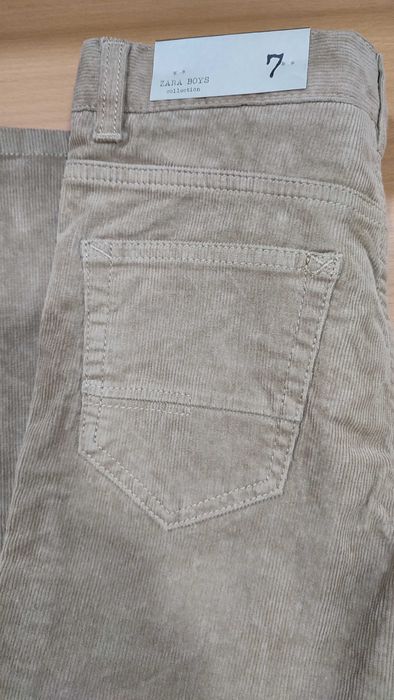 2 pares de calças NOVAS - Marcas ZARA e H&M - Tamanho 7 anos -5 € cada