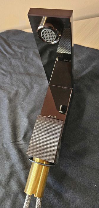 Змішувач для раковини Axor Edge diamond. Black Chrome - 46011330