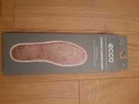 ECCO Męskie wkładki do butów ze skóry owczej r. 46