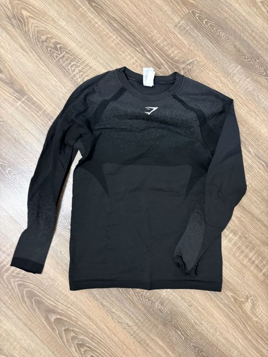 Рашгард gymshark джимшарк одяг для залу лонгслів longsleeve