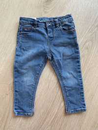 Spodnie jeansy dzinsy dla dziewczynki r. 80