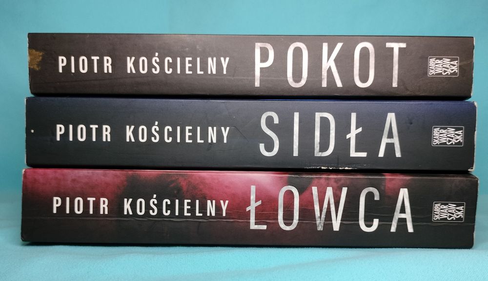 Piotr Kościelny, 3 książki,  seria o komisarzu Sikorze