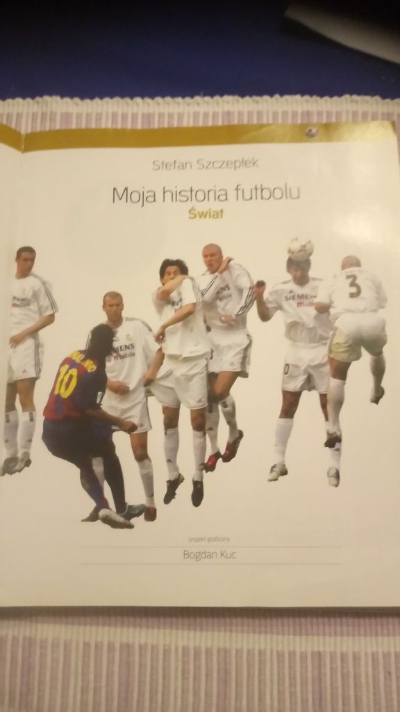 Moja prywatna historia futbolu-Stefan Szczepłek plus autograf Górki