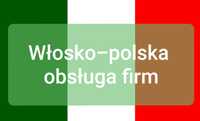 Tłumaczenie włosko-polskie,firma, faktura VAT