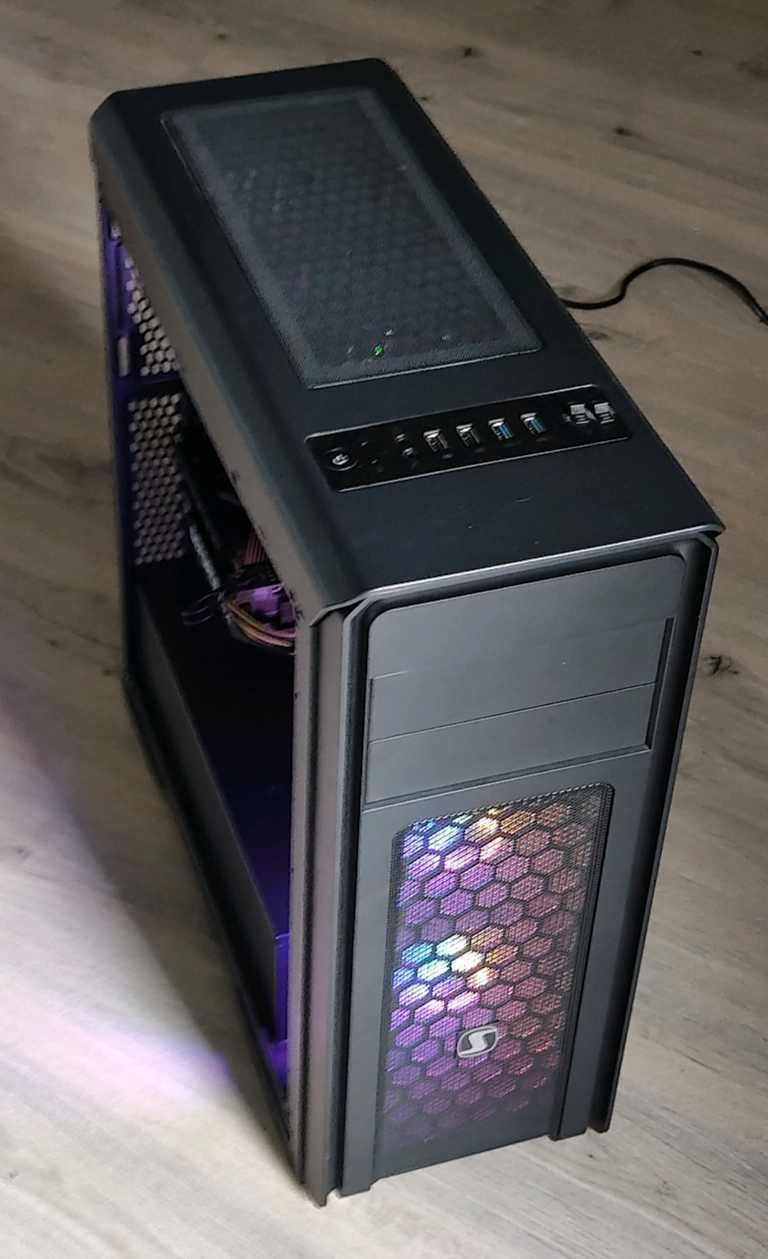 Komputer RTX3060/Ryzen 5/16GB DDR4/SSD/RGB GRY, DLSS 3