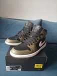 Air Jordan 1 Mid black/olive