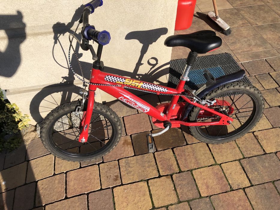 Rower dziecięcy, auta, mcqueen 16