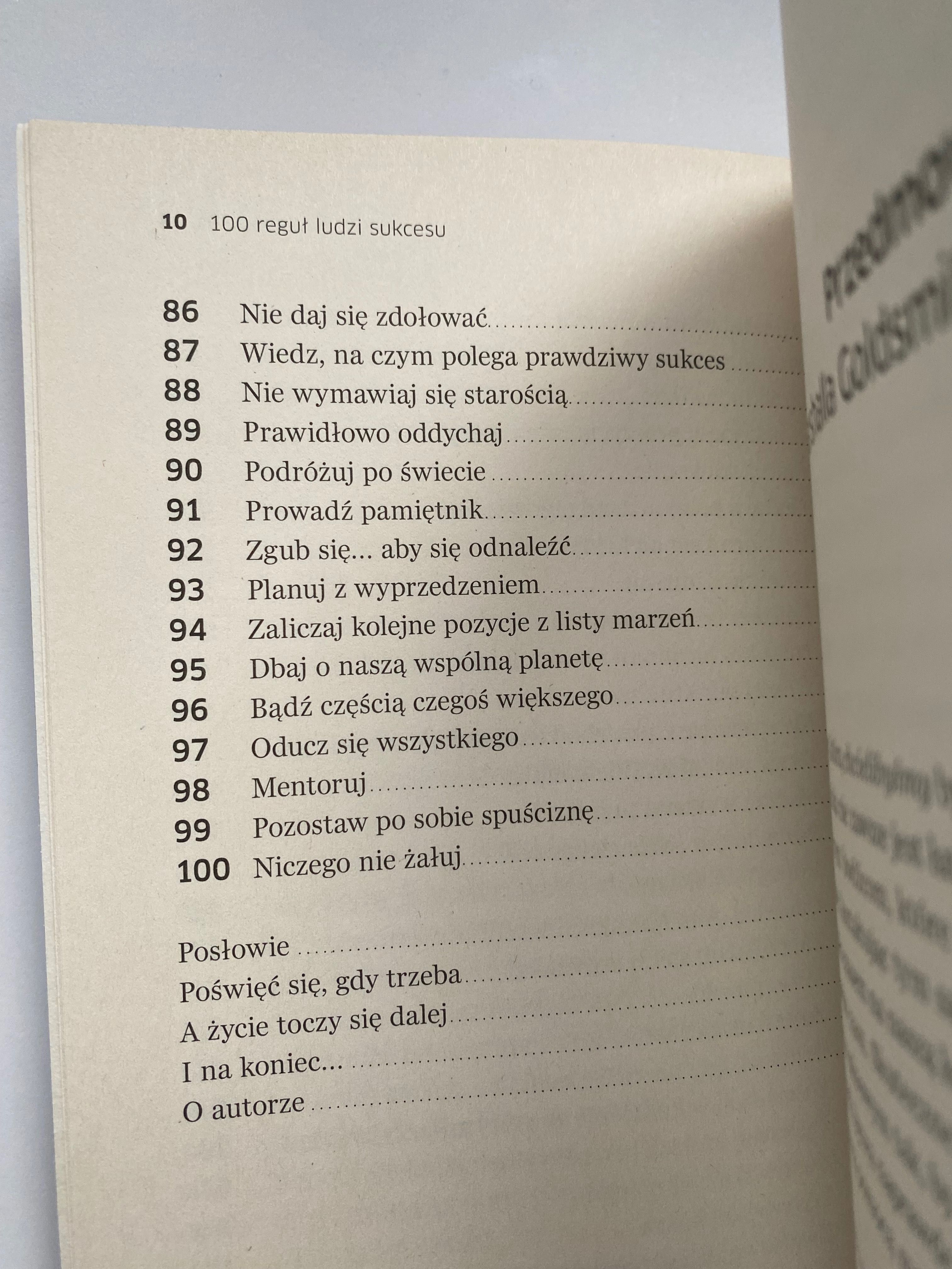 Nigel Cumberland 100 reguł ludzi sukcesu