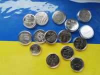 Набір монет Збройні сили України, ЗСУ, ВСУ, ДШВ, Флот, набор монет