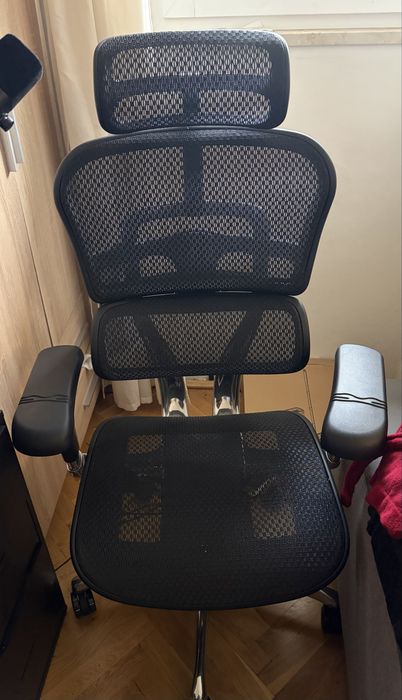 Fotel biurowy ergonomiczny Ergohuman 2 Elite BS Black