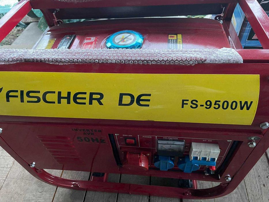 Генератор бензиновый трехфазный Fischer DE FS-9500 w 3 кВт