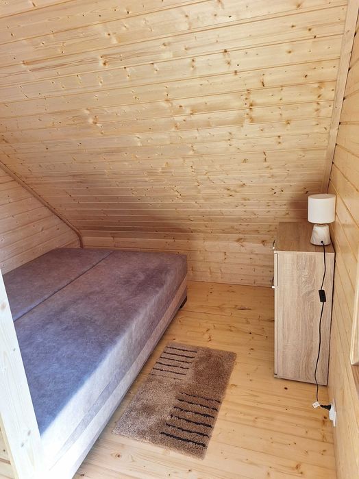 Domek letniskowy nad jeziorem Wielkie Partęczyny, Warmia i Mazury,