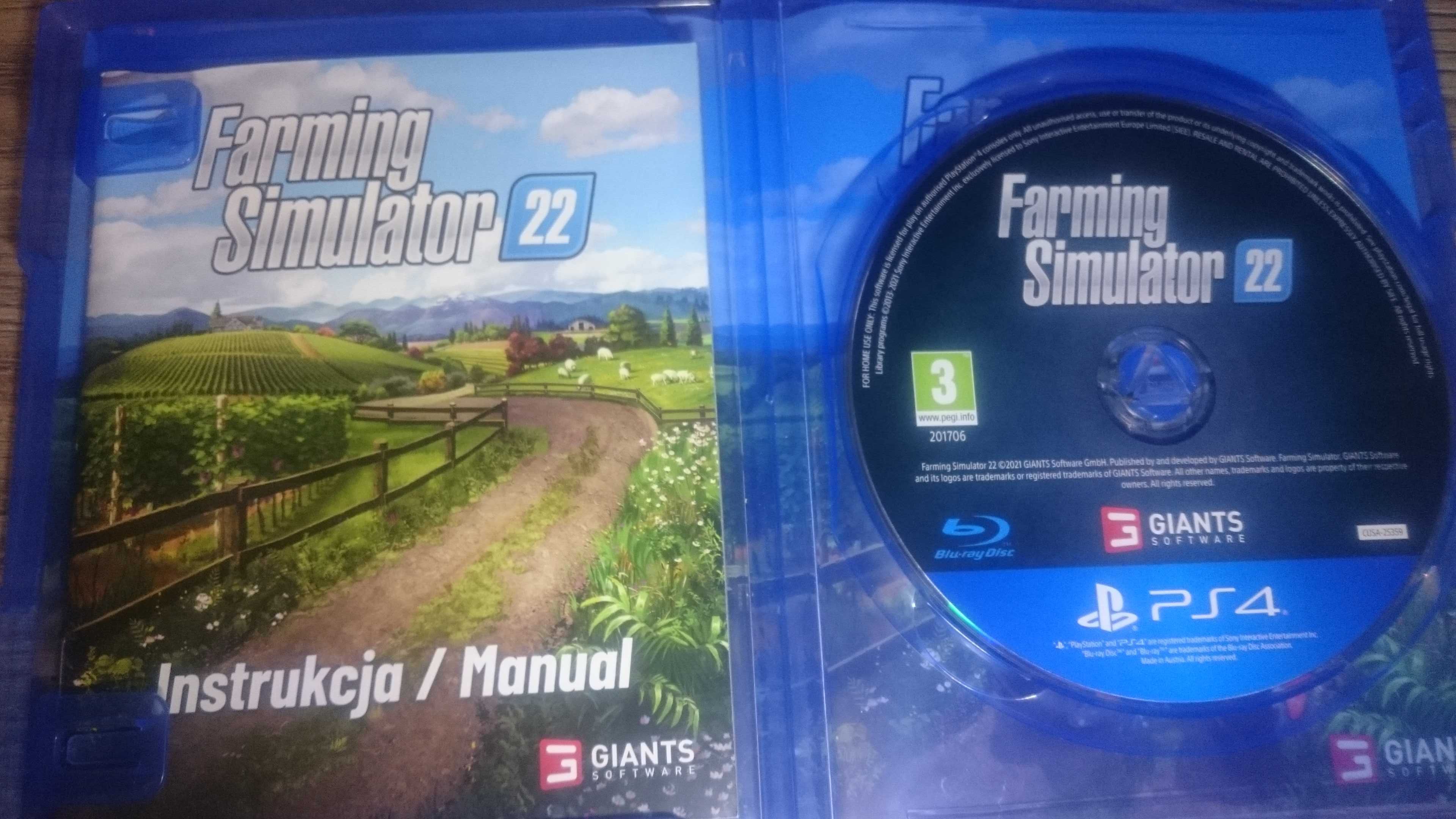 Farming simulator 22 ps4 playstation 4 POLSKA lego minecraft symulator