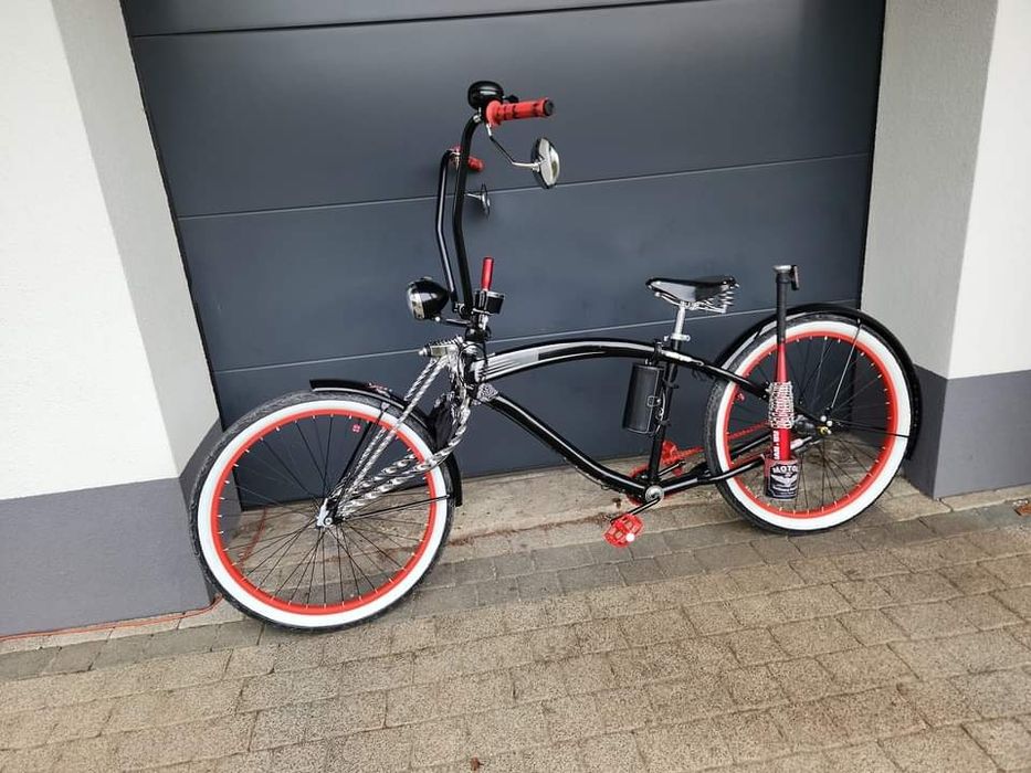 Rower chopper, custom, cruiser