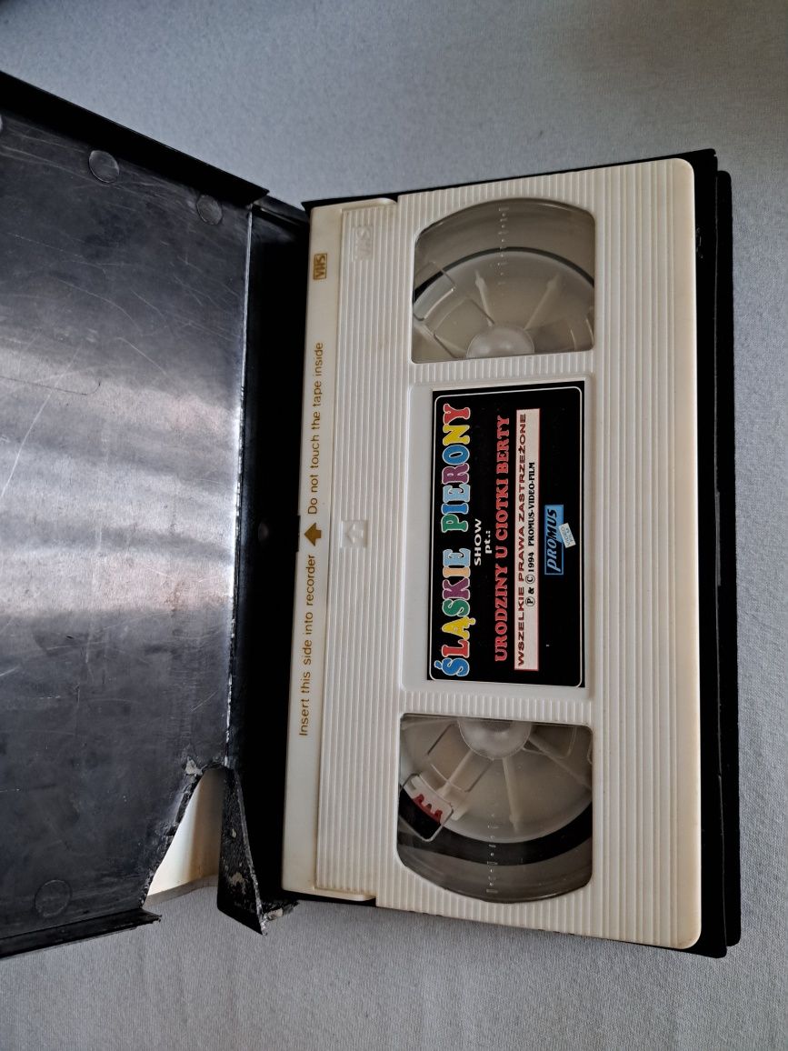 Kaseta VHS Śląskie Pierony