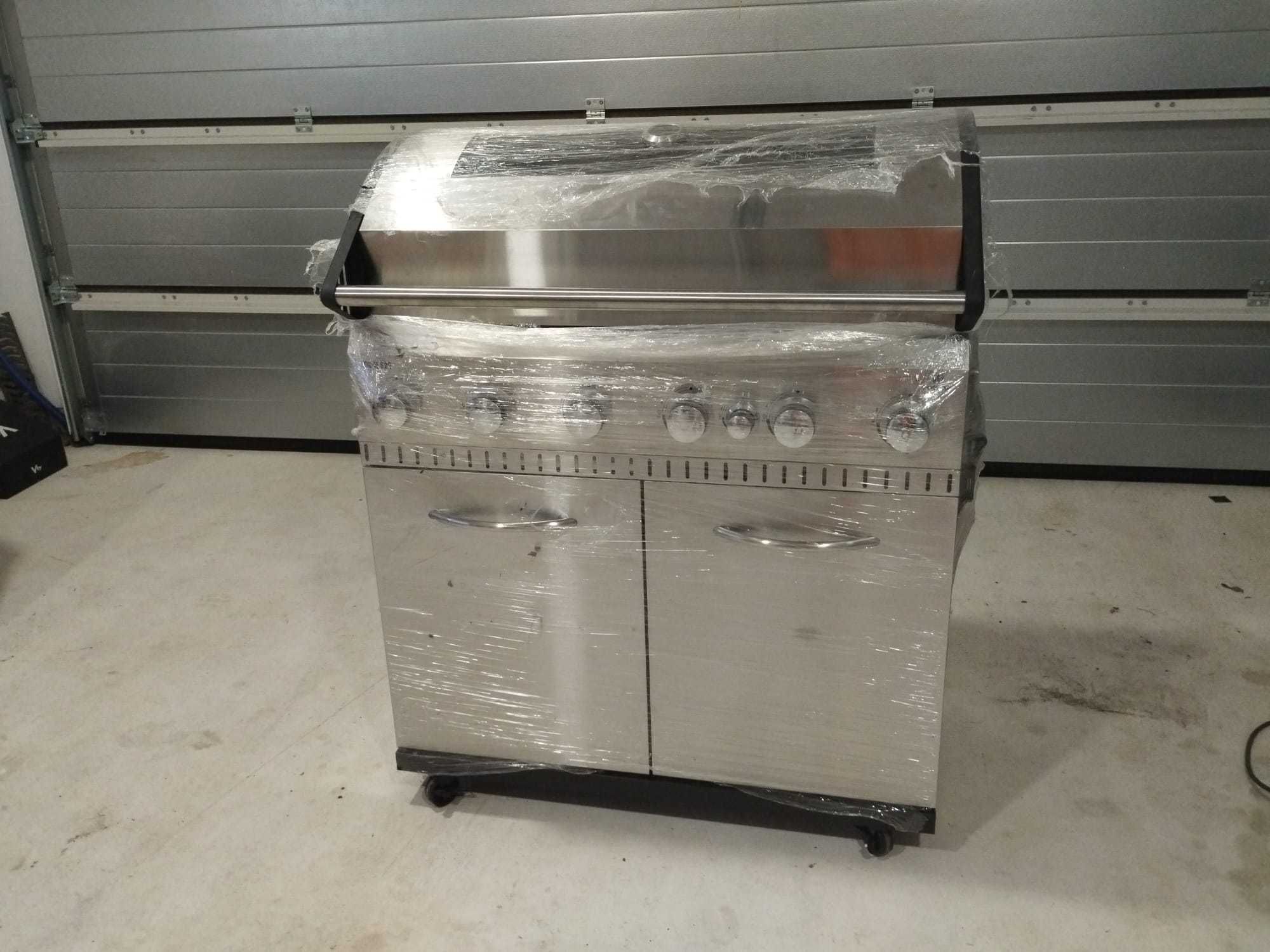 Grill gazowy 6 pal. 24kW kuchnia ogrodowa Landmann