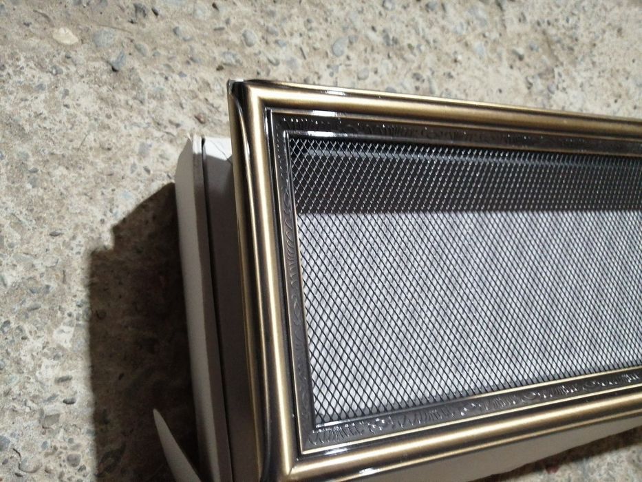 Вентиляционная решетка Kratki 17х49 см рустикальная