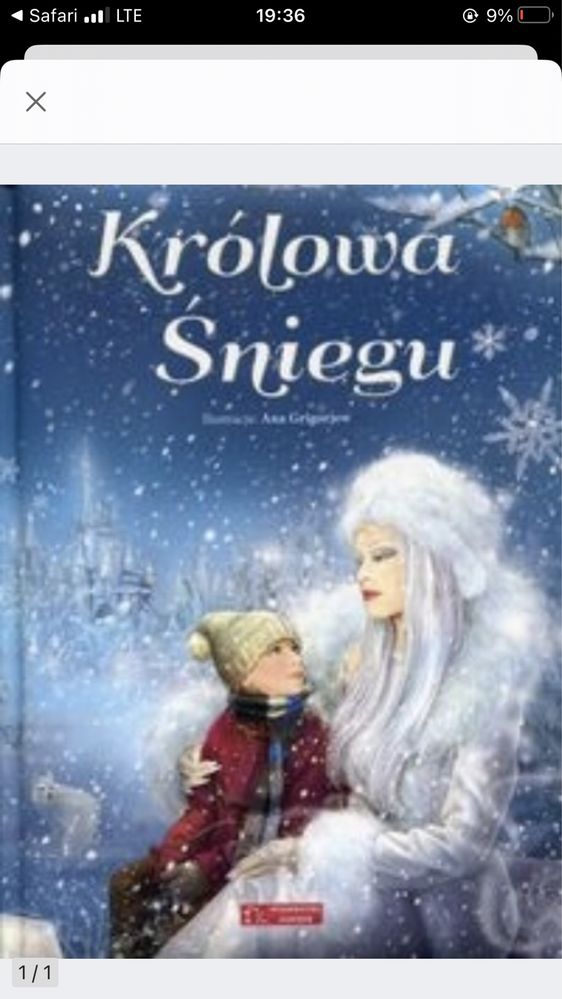 Ksiazka Królowa Śniegu