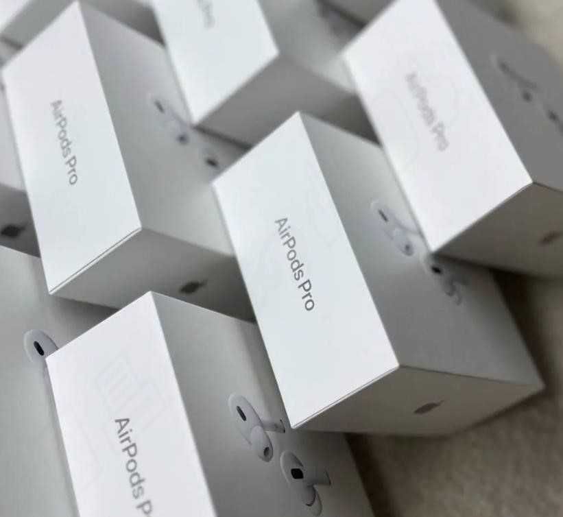 Беспроводные наушники airpods pro 2 без шумоподавления 1в1 +чехол