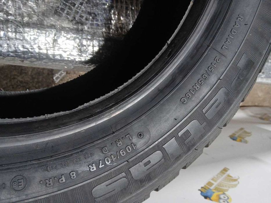 Шина Petias 215/65R16C. 1шт. Зима Розпаровка (0764)