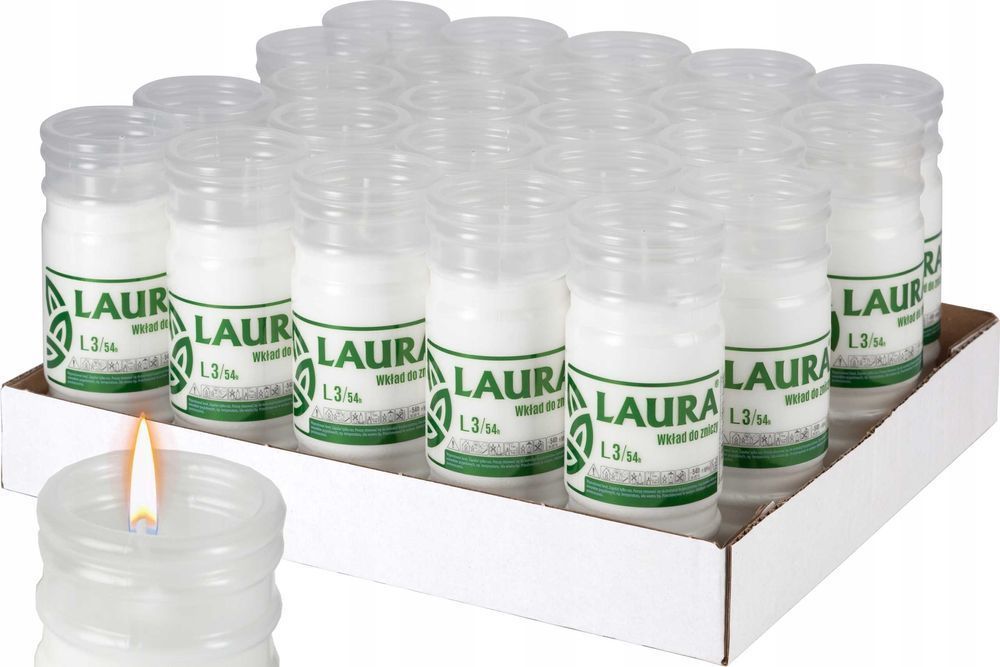Bispol - Wkład Zalewany Laura L3 - 24 Szt.